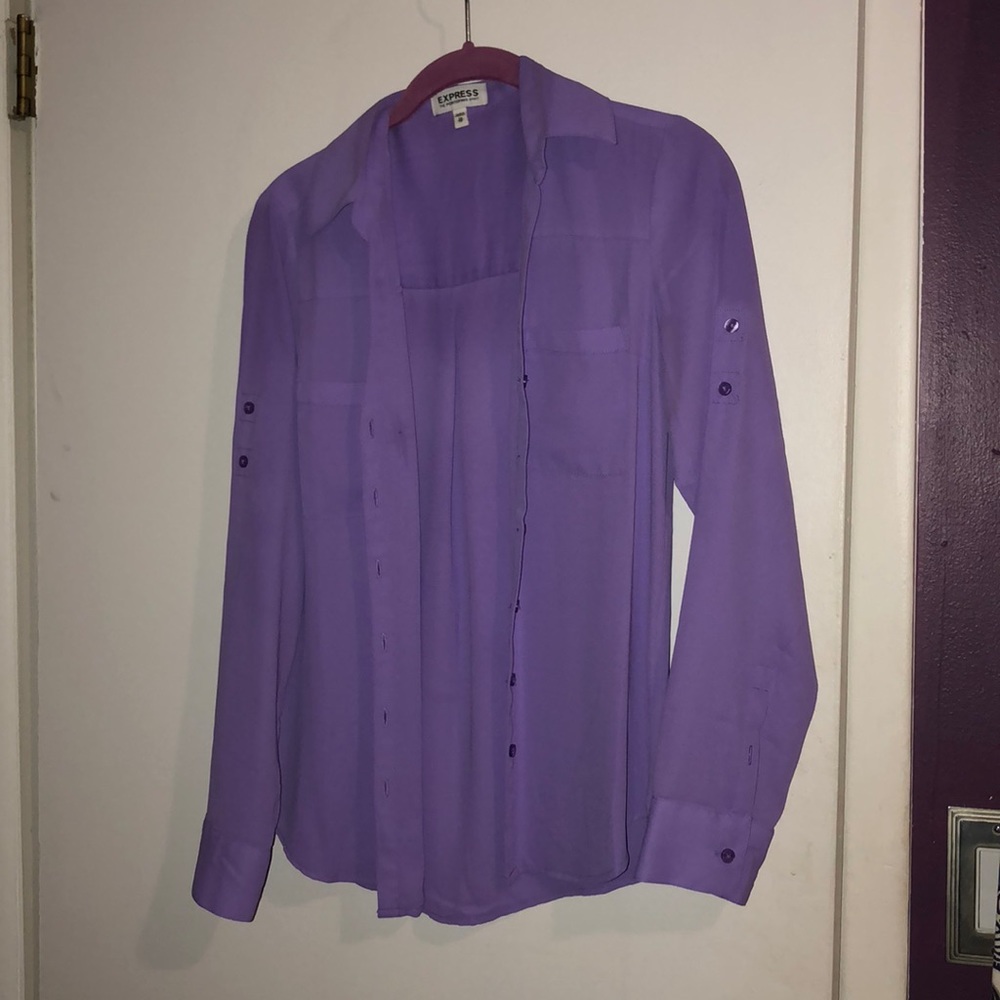 Purple express top